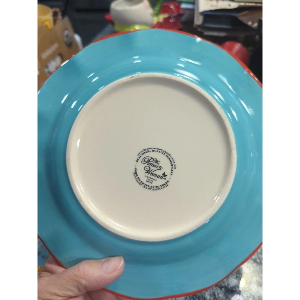 Retired 2018 The Pioneer Woman Celia Aqua 8.75